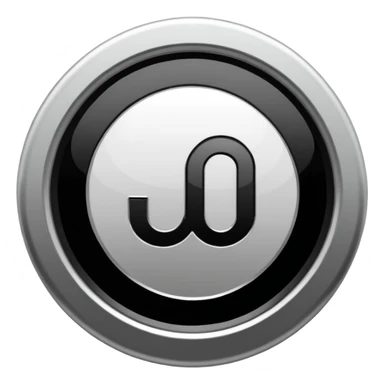 Verification badge black and white sticker