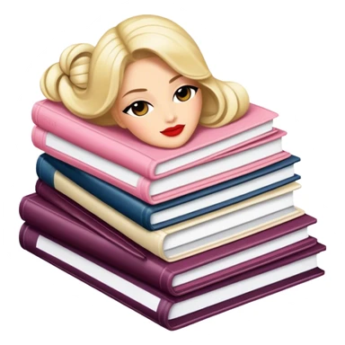 stack of vogue magazines sticker