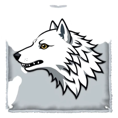 Game of thrones house of stark banner emoji sticker