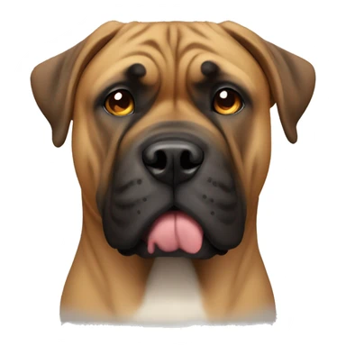 Bull mastiff sticker