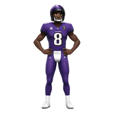 Lamar Jackson sticker