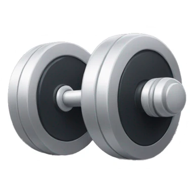 dumbell ball sticker