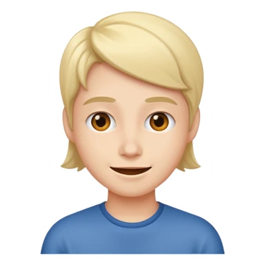 Awkward smile sticker