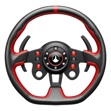 F1 steering wheel sticker