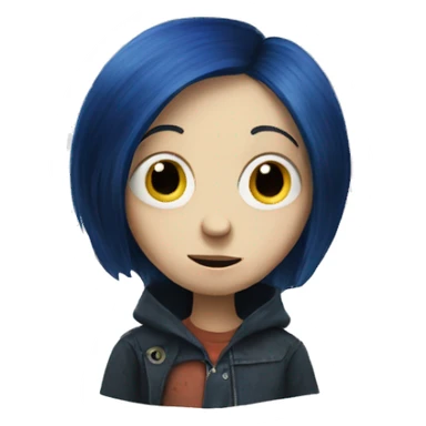 Coraline sticker