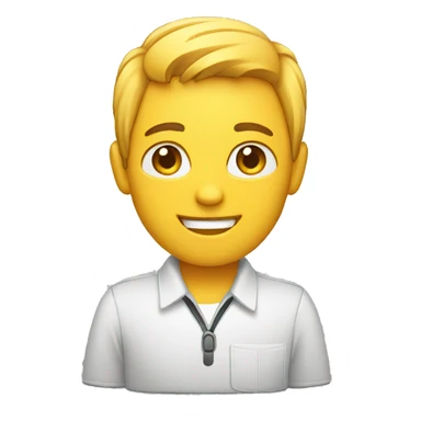 Editor working on the Mac book  sticker