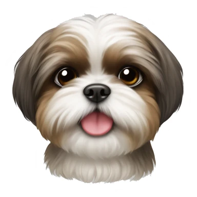 cute baby shih tzu sticker