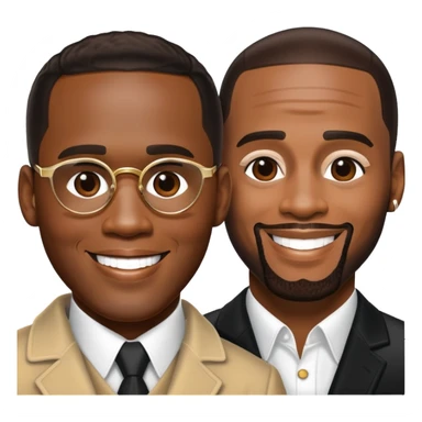 Diddy and r Kelly  sticker