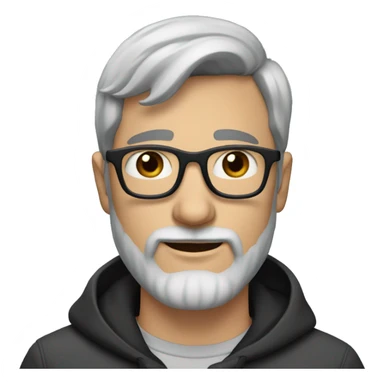 30-year-old-white-man-with-grey-and-black-hair-and-grey-and-dark-beard-and-dark-glasses-and-thin-nose sticker