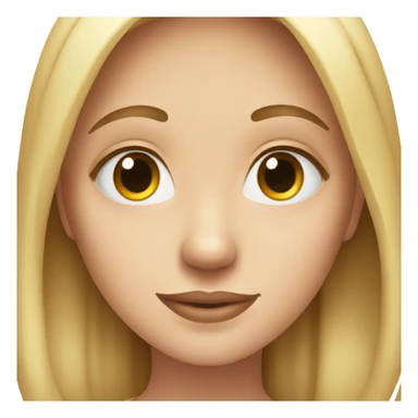 Loving emoji that has heart eyes and looks generous that is a white girl  sticker