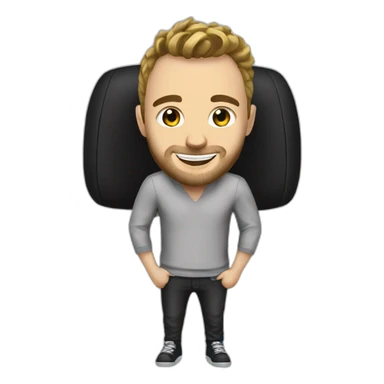 Squeezie-dans-une-Lamborghini sticker