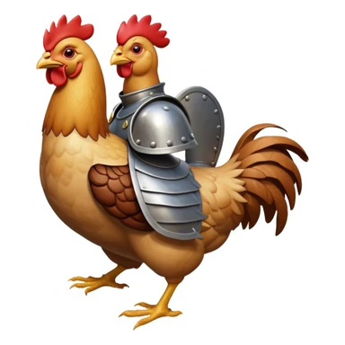 Chicken Jockey From Minecraft sticker