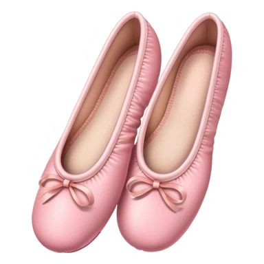 Pink ballet slippers sticker