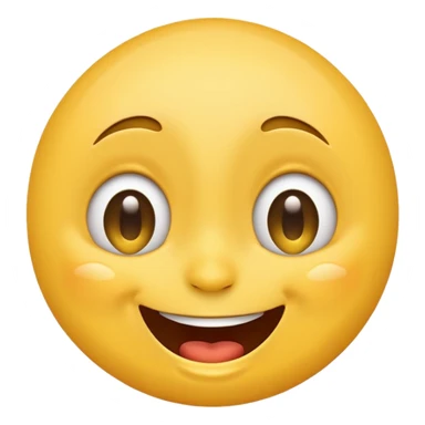 Emoji, laughing face with lots of tears of joy exactly from eyes, wide smile, big eyes sticker