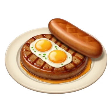 Breakfast sausage sticker