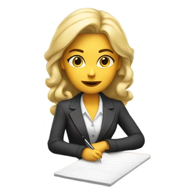 Blonde therapist sticker