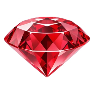 red diamond emoji sticker