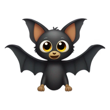 Bat with autisme wings sticker