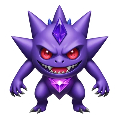 Gengar-Sableye-Genesect-fusion (full body) sticker