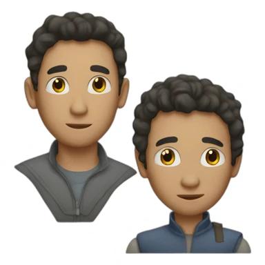 Midge and Allan sticker