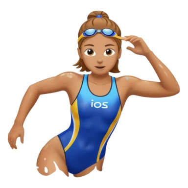 swimmer Athlete in Action sticker