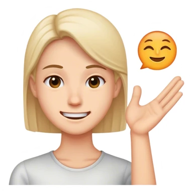 I disagree but I’ll smile anyway sticker