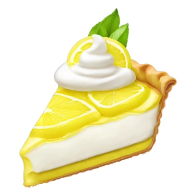 Tarte citron meringuée  sticker