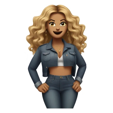 Beyonce telling you to hurry up sticker