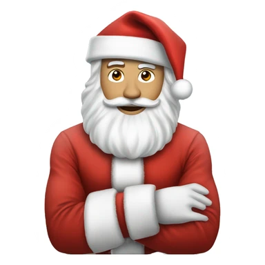 cristiano ronaldo as santa sticker