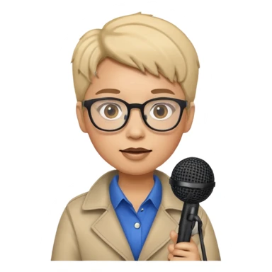 de un periodista sticker