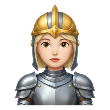 women knight sticker