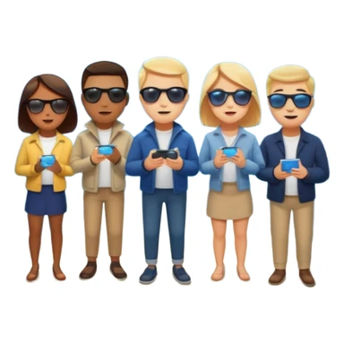 des gens qui sont dans un tunnel en verre et on voit des poissons et requins à travers les parois sticker