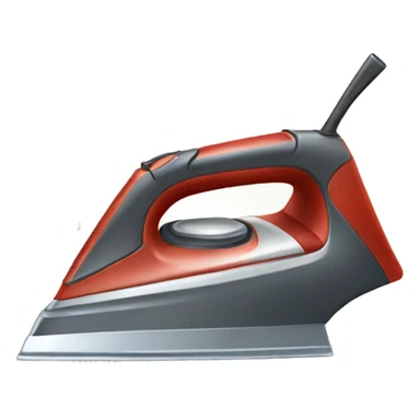 Iron for ironing sticker