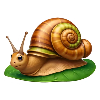 garden snail sticker
