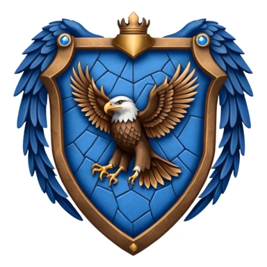 Hogwarts Ravenclaw crest Eagle sticker