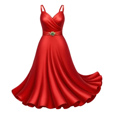 dress xmas sticker