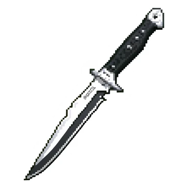 Cold Steel Espada knife with black handle sticker