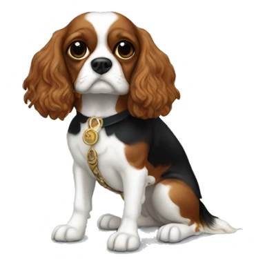 Cavalier blenheim sticker