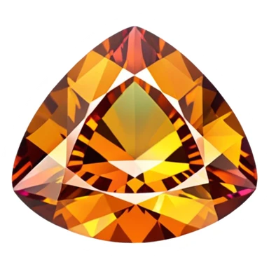 A mystic fire topaz natural cut sticker