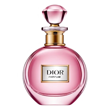 Pink Dior parfum sticker
