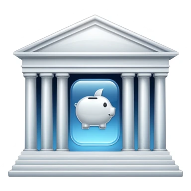 glitter white bank sticker