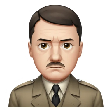 Babyface Adolf Hitler sticker