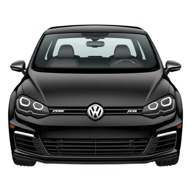 Black Edition Golf R MK7  sticker