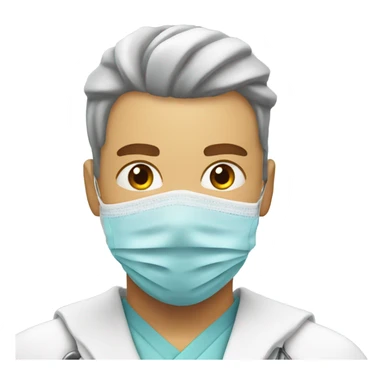 Low taper fade ninja getting knee surgery sticker