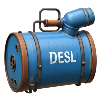 diesel canister sticker