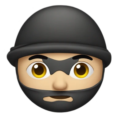 Bandit, thief sticker