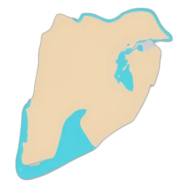 bahrain map sticker