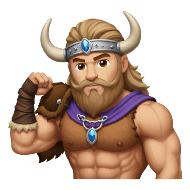 Minnesota Viking on top of a buffalo bill sticker