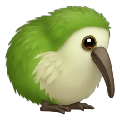 A kiwi bird sticker