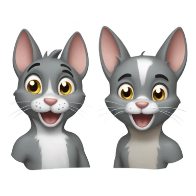 Tom and Jerry  sticker